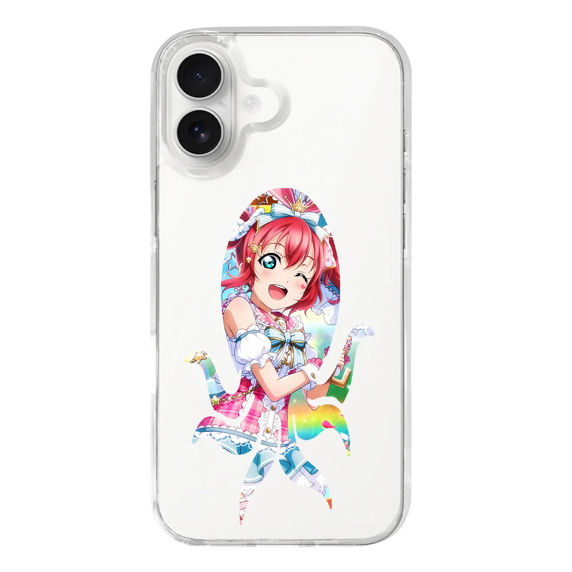 Love Live! グッズ,黒澤ルビィ - iPhone 17シリーズ 透明スマホケース – 薄型・耐衝撃・精密フィット保護カバー